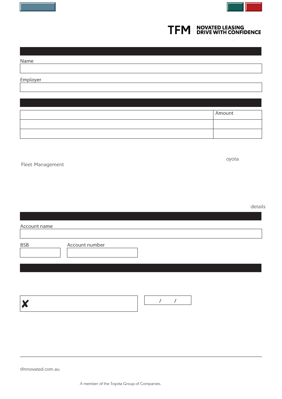 Everyday Expense Card Reimbursement Claim