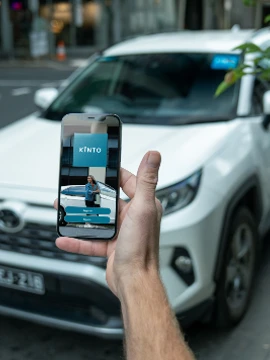 Toyota Kinto app for managing fleet vehicles and novated lease payments
